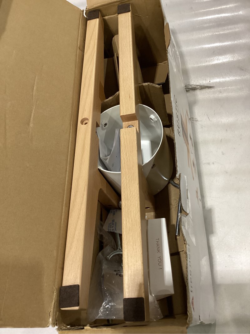 Condition photo showing New/Like New for Tree Nest Christmas Tree Stand Base for 7ft Real Tree Sliver Christmas Tree Holder Stable for Xmas Tree Decoration Rustic (White,Medium) Medium White