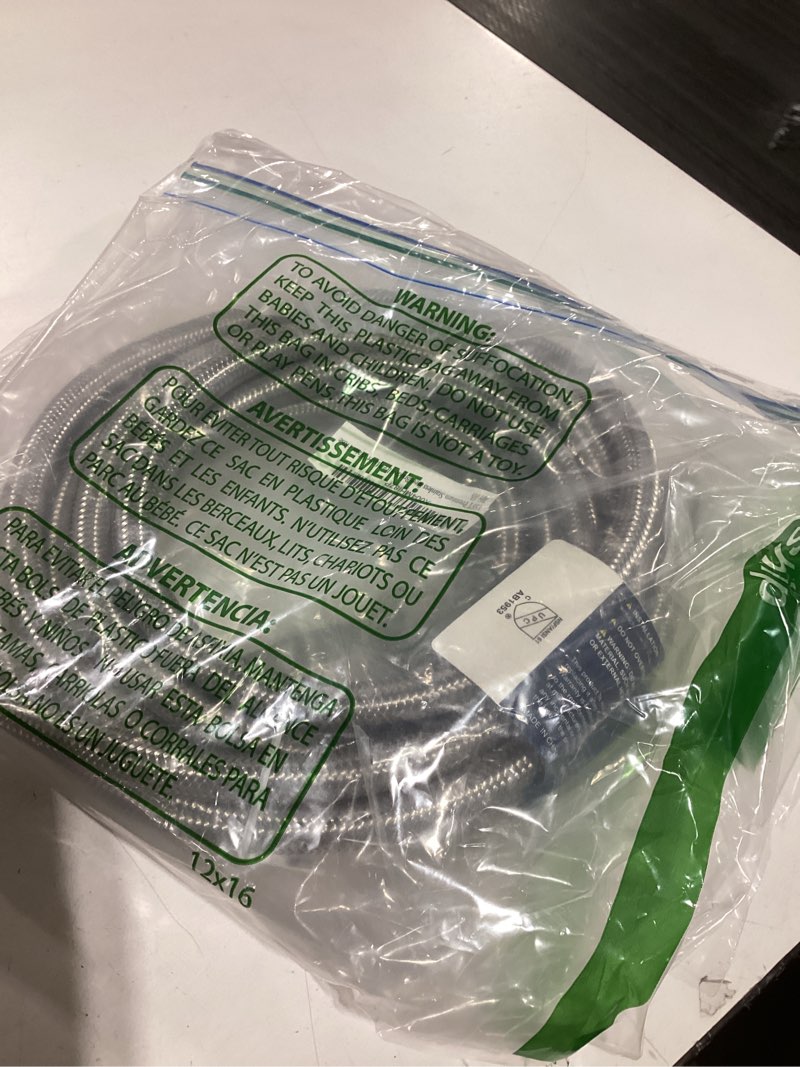 Condition photo showing Good Condition for 15FT Stainless Steel Braided Ice Maker Supply Line – 1/4? Compression x 1/4? Compression Fittings, Lead?Free, Burst?Proof, Universal Fit, NSF/UPC Certified, 10?Year Warranty