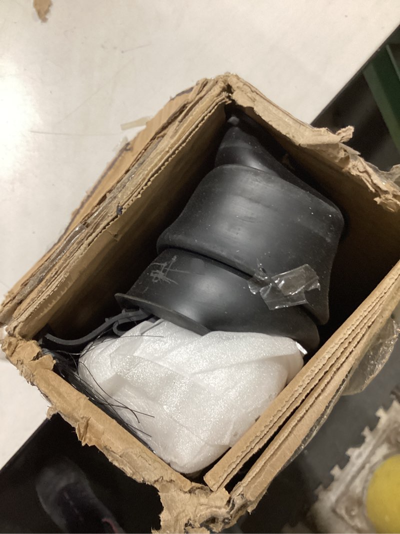 Condition photo showing Good Condition for ?POWLAB Universal Garage Door Seals Kit -10FT EPDM U+O Bottom Rubber Weatherproof Seal & Brush, Pre-Drilled Aluminum Track Retainer Base Kit for Steel/Wooden Doors, Noise Reducing 10 Feet Silver&Black