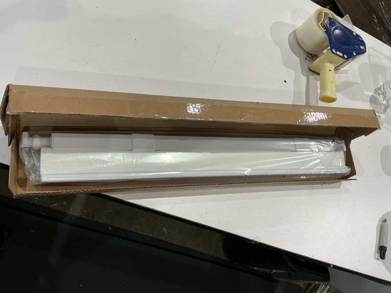 Condition photo showing Good Condition for lazblinds cordless cellular shades, no tools no drill light filtering honeycomb shades pleated blinds for windows, 26 1/2'' w x 64'' h, white light filtering-white 26 1/2'' w x 64'' h