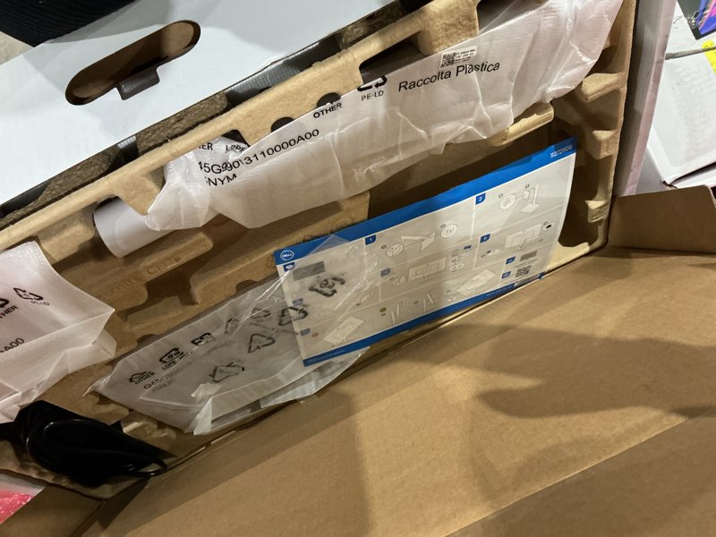 Condition photo showing Good Condition for dell s2725ds monitor - 27 inch, qhd (2560x1440) display, 100hz refresh rate, 1500:1 contrast ratio, tüv rheinland eye comfort 4 star,integrated 2x5w speaker, height/tilt/swivel/pivot- ash white color 27 inches s2725ds-silver hdmi