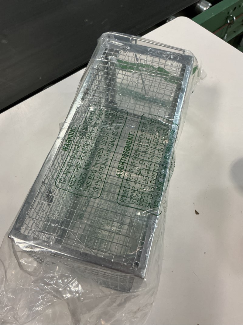 Condition photo showing New/Like New for Gingbau Rat Trap Humane Live Mouse Chipmunk Trap Cage (Not for Squirrels)