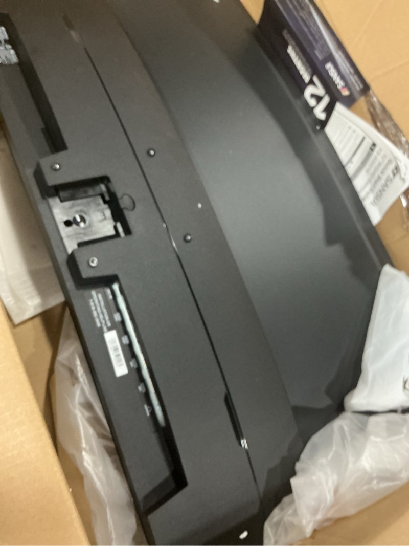 Condition photo showing As Is for SANSUI 32-Inch Curved Gaming Monitor WQHD 2560 x 1440 180Hz Curved 1500R -Fast VA,1ms(OD), HDR, 300nits, sRGB 125%, DCI-P3 95%, FreeSync, HDMI x2, DP1.4x2(DP Cable Included) 32 Inch WQHD 180Hz Curved Monitor HDMI+DP