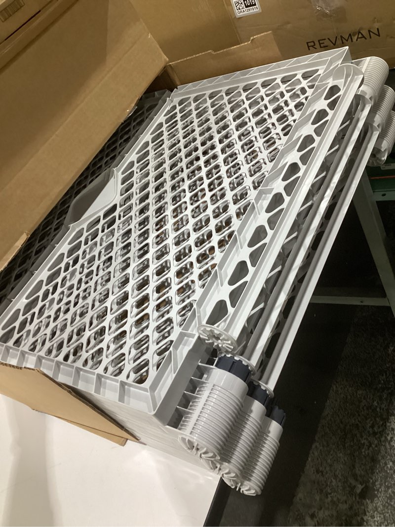Condition photo showing Good Condition for toddleroo by north states - superyard baby play yard: freestanding 6-panel baby playpen - indoor or outdoor use - made in usa - encloses up to 18.5 square feet - 26 inches tall - light gray