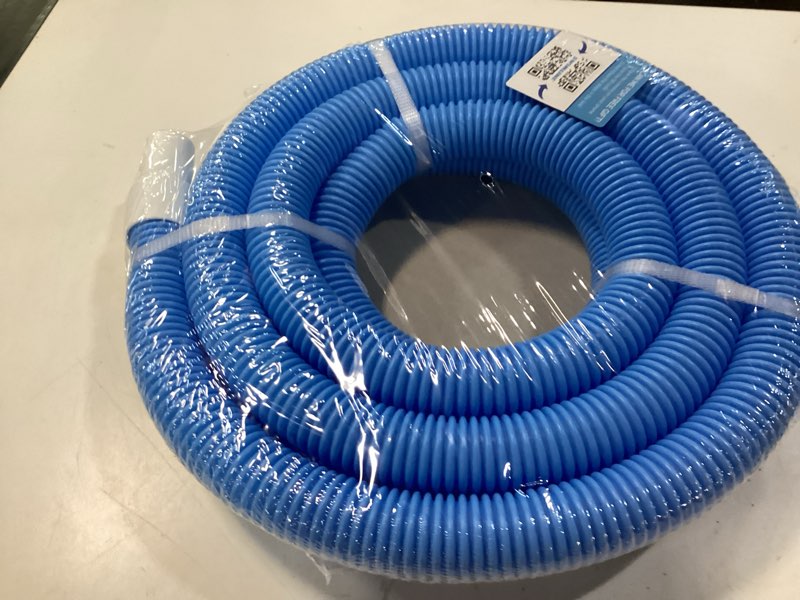 Condition photo showing Good Condition for swimline hydrotools standard swimming pool vacuum hose 1.25" x 18' for inground pools - compatible with vacuum heads, skimmers, filter pump inlets, above ground pools and other pool accessories 1.25 in x 18 ft classic