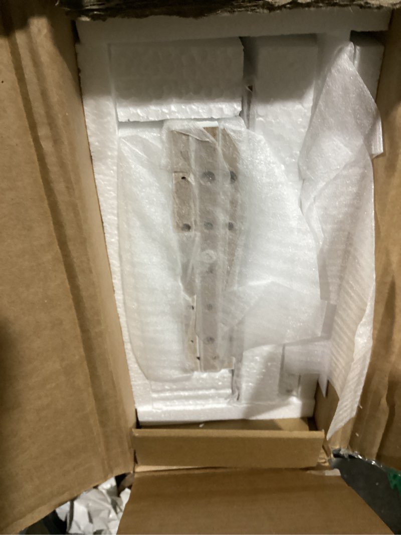 Condition photo showing Good Condition for LITA Bathroom Wall Cabinet with Glass Doors, Medicine Cabinet with Adjustable Shelves, Space Saver Over Toilet Storage Cabinet for Bathroom, Living Room, Kitchen, White