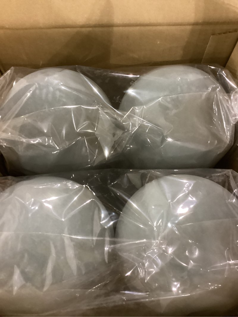 Gray blue large hanging christmas decor 