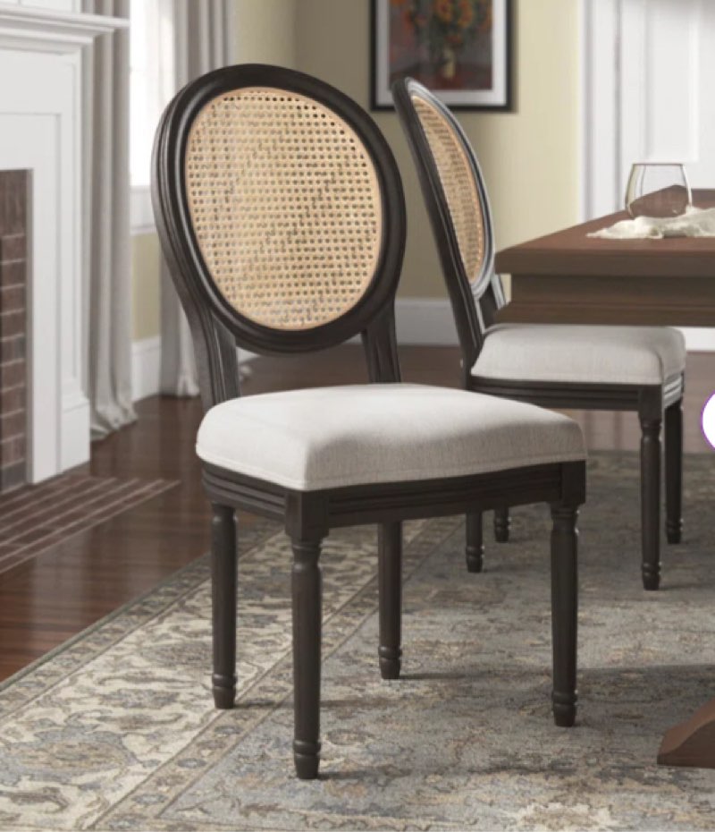 Kandy 19.5'' H Upholstered Side Chair (Set of 2)