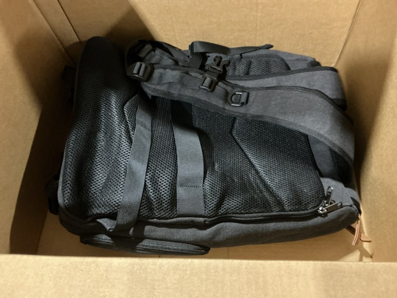 Condition photo showing Good Condition for rainsmore camera bag backpack for dslr/slr mirrorless 15.6 inch laptop camera back pack for photographers anti-theft photography bags case with tripod holder & rain cover, black