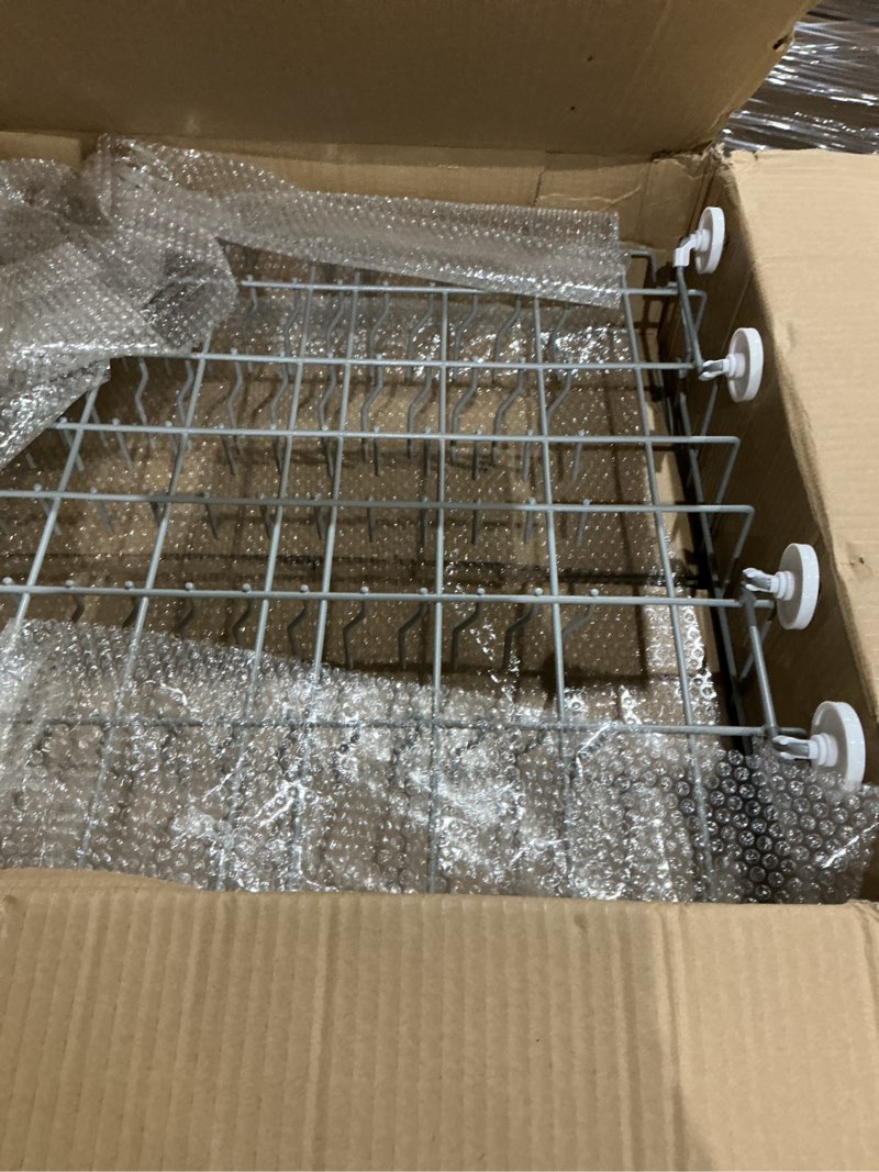 Condition photo showing Good Condition for improved 808602302 lower rack assembly compatible with frigidaire and kenmore dishwashers, lower dishwasher rack with wheels 154174501 replaces 154432602 154432601 rack