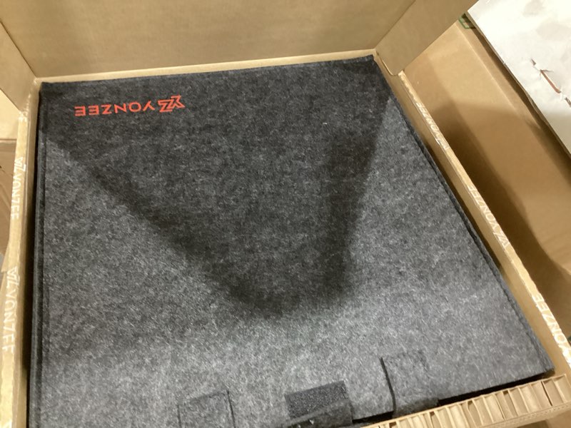 Condition photo showing Good Condition for yonzee foldable desk food tray (carbon edition) for tesla model y model 3 s x y juniper- upgraded table with support leg for dining, in-car work, travel and outdoor (1 pack)