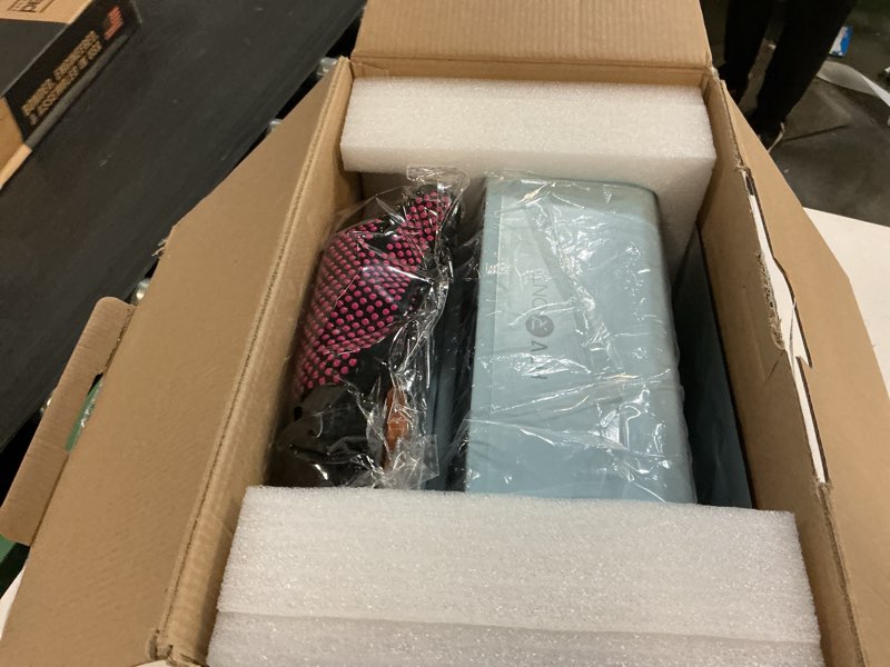 Condition photo showing Good Condition for htvront phone case heat press machine compatible with iphone- h17 vacuum heat press machine for phone cases- sublimation press for custom phone case, badges, coasters, includes film & fixture blue compatible with iphone