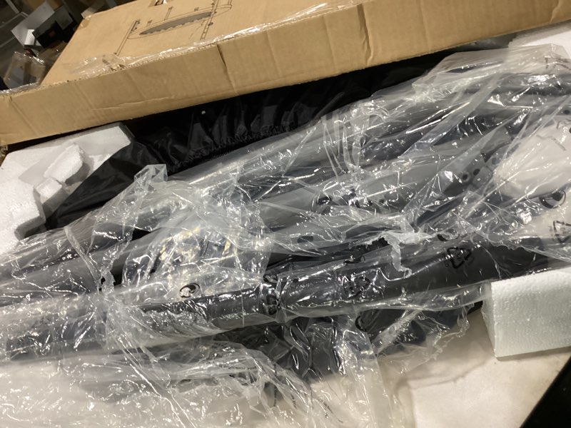 Condition photo showing Good Condition for BCAN 40/48" Foldable Mini Trampoline Max Load 330lbs/440lbs, Fitness Rebounder with Adjustable Foam Handle, Exercise Trampoline for Adults Indoor/Garden Workout 40-inch 40-Black