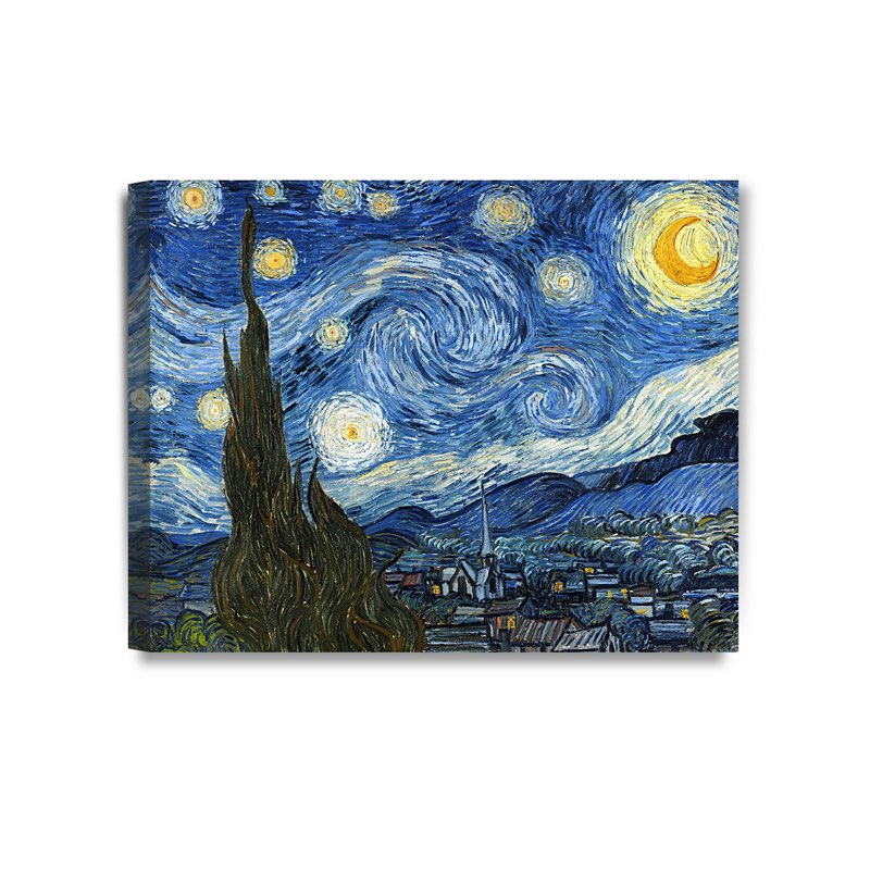 DECORARTS-Starry Night,…Art for Home Decor, 20x16