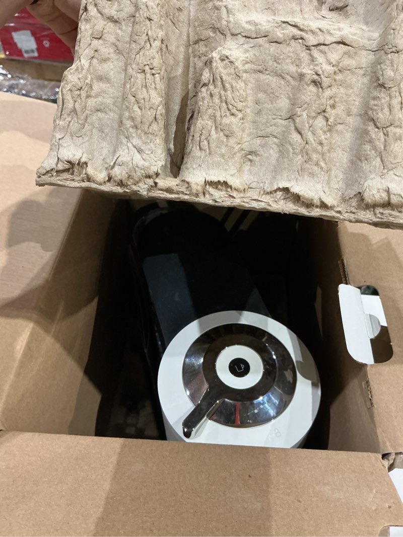 Condition photo showing As Is for nespresso vertuo next coffee and espresso maker by de'longhi, white machine only white