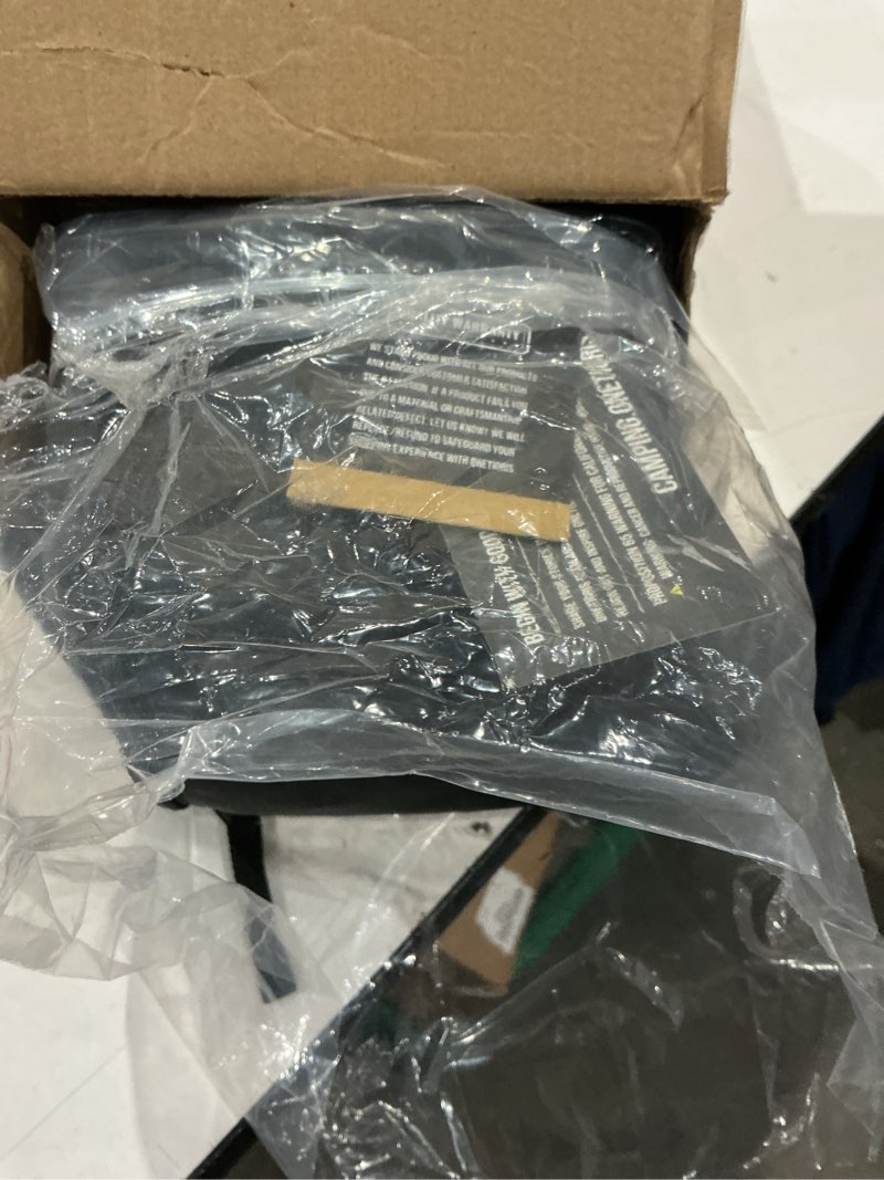 Condition photo showing Good Condition for ONETIGRIS SUPRAGRIS Camping Cot, Support Up to 400lbs, Lightweight Comfortable Folding Bed for Camping, Hiking, Backpacking, Travel, Car Trips, Office Nap (Gray) Grey