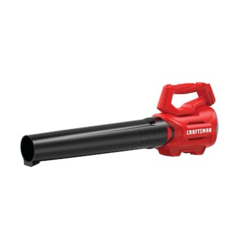craftsman v20 20-volt 380-cfm 100-mph battery handheld leaf blower battery not included charger not included