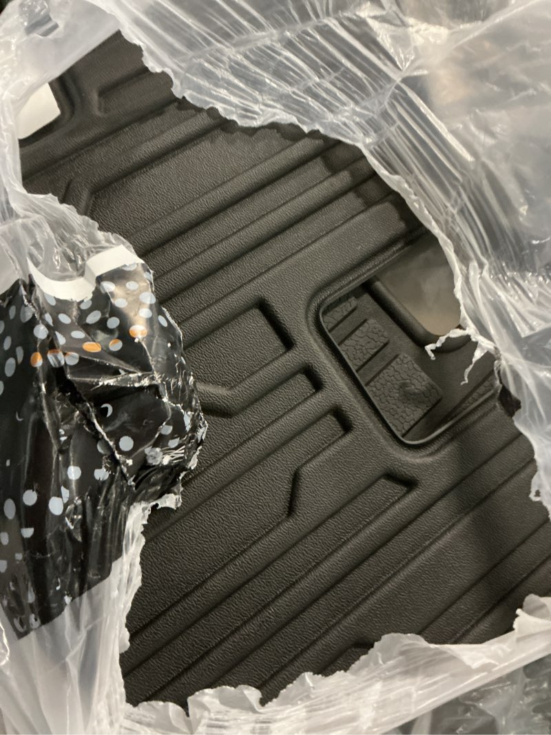 Condition photo showing As Is for triplealiners rear back seat protector cover 2nd row backrest mats all weather liners compatible with 2026 2025 chevy equinox accessories tpe custom fit protection seat back cover(no for ev) 7) 2025+| equinox | backrest mats
