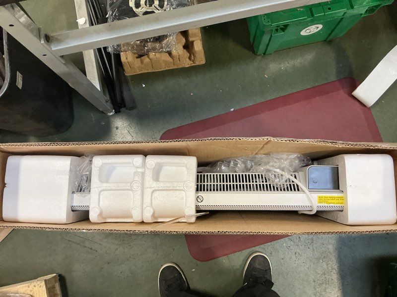Condition photo showing Good Condition for Convection Panel Space Heater Indoor Use, Large Room Electric Heater with Wifi App Control, Smart Mica Infrared Heater with Programmable Thermostat, Wall Mount or Standing, Quiet & Eco, 1500W, 31 Inch Medium