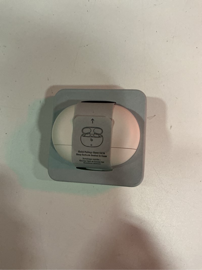 Condition photo showing Good Condition for beats studio buds + | true wireless noise cancelling earbuds, enhanced apple & android compatibility, built-in microphone, sweat resistant bluetooth headphones, spatial audio - ivory ivory standalone