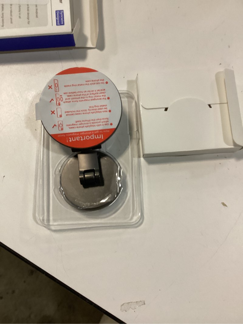 Condition photo showing Good Condition for Syncwire Fits MagSafe Car Mount for Car Dash&Tesla Screen[All-Metal] Magnetic Phone Holder, [Flexible Three-axis]360° Rotation Car Mount Strong Magnets Car Phone Holder for iPhone 17 16 15 14 Pro Max Titanium Black