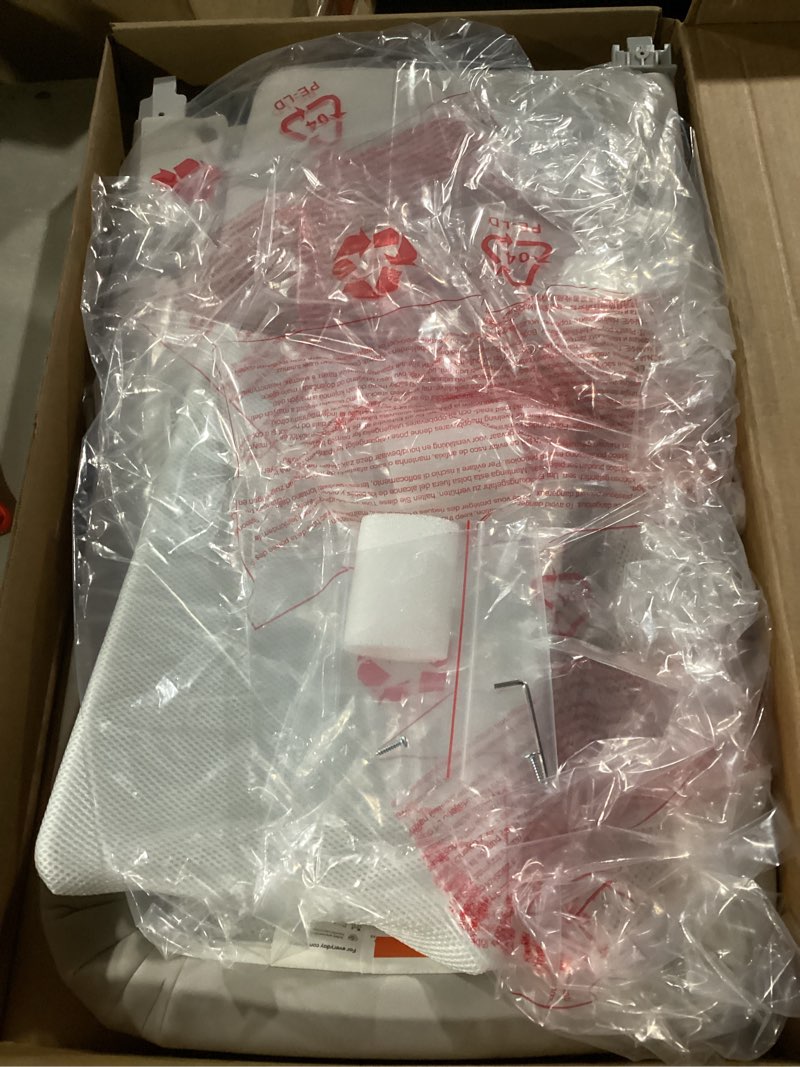 Condition photo showing Good Condition for Baby Bouncer for Newborns 0-12 Months: 0-5 Years Portable Infant Seat with Soft Grey Fabric, Adjustable Recline & 3-Point Harness, Supports Up to 60 lbs