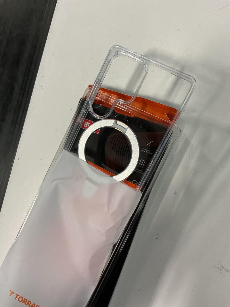 Condition photo showing Good Condition for torras for s25 ultra case, [4x military grade drop tested] [build in stand] [fit for magsafe] shockproof slim protective for samsung galaxy s25 ultra case clear clear s25 ultra with s pen