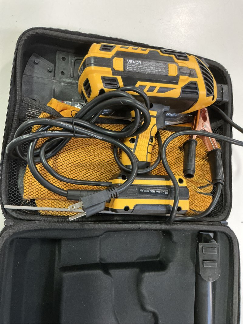 Condition photo showing Good Condition for VEVOR Portable Handheld Welding Machine, 20-140A Portable ARC Welder with 5-Level Current Adjustment & IGBT Inverter, 110V Handheld Stick Welder with Hot Start Function Fit for 1/16"-1/8" Welding Rods