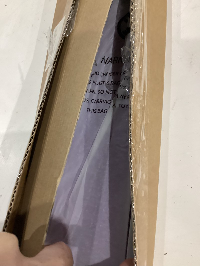 Condition photo showing Good Condition for rainbow glitter acrylic floating shelves, 23.6" wall mounted nursery bookshelves, display ledge for books toys cosmetic storage, bathroom bedroom living room wall organizer, 2 pack, purple 60cm, 2 pack purple glitter