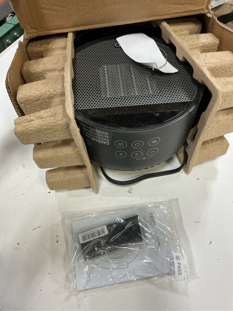 Condition photo showing Good Condition for dreo space heater 1500w, 60° adjustable tilt, 10.5ft/s portable electric heaters for indoor use with thermostat, 8 safety protections, 3 modes, remote, quiet desk heater for bedroom, office, black