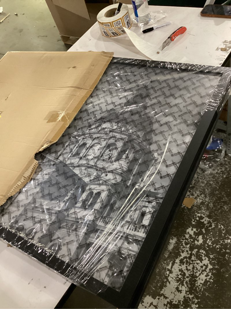 Condition photo showing Good Condition for 20x30 poster frame 2 pack, 20 x 30 picture frame for posters and art prints, horizontal or vertical wall mounting black 20x30