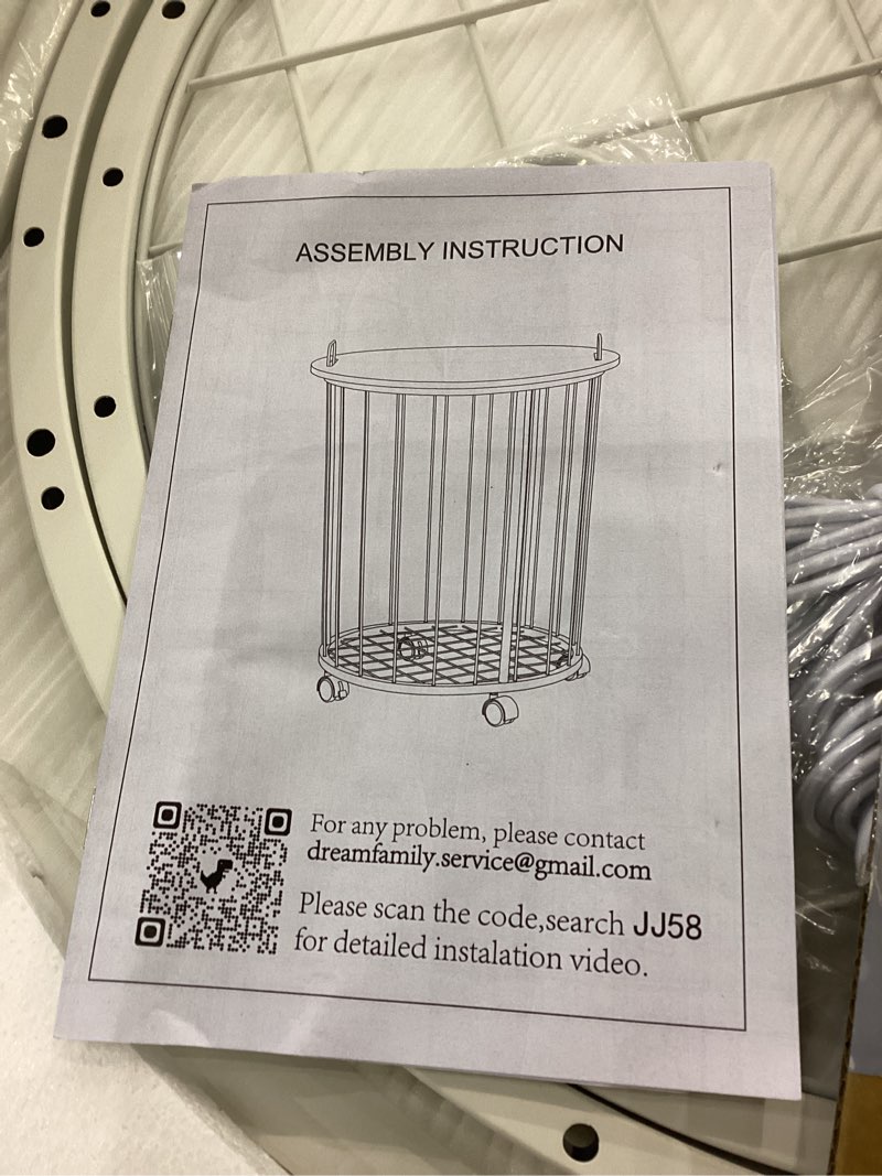 Condition photo showing New/Like New for Metal Rolling Table with Storage