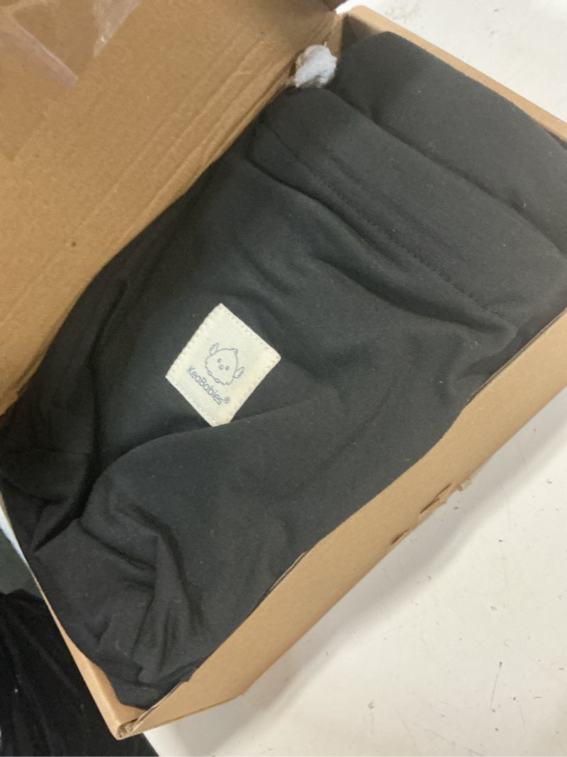 Condition photo showing Good Condition for keababies baby wrap carrier - all in 1 original baby carrier newborn to toddler sling, easy to wear, hands free bonding, lightweight, breathable infant wraps (trendy black)