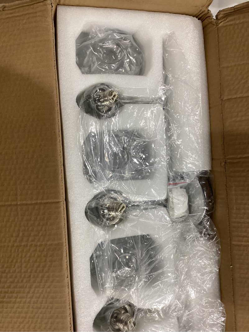 Condition photo showing New/Like New for Vanity Lights for Bathroom - Chrome 3 Light Vanity Light Fixtures