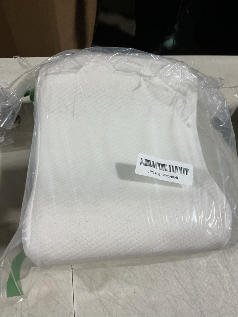 Condition photo showing As Is for vaunn medical side sleeper memory foam knee pillow and leg positioner cushion to soothe back, leg and hip discomfort standard