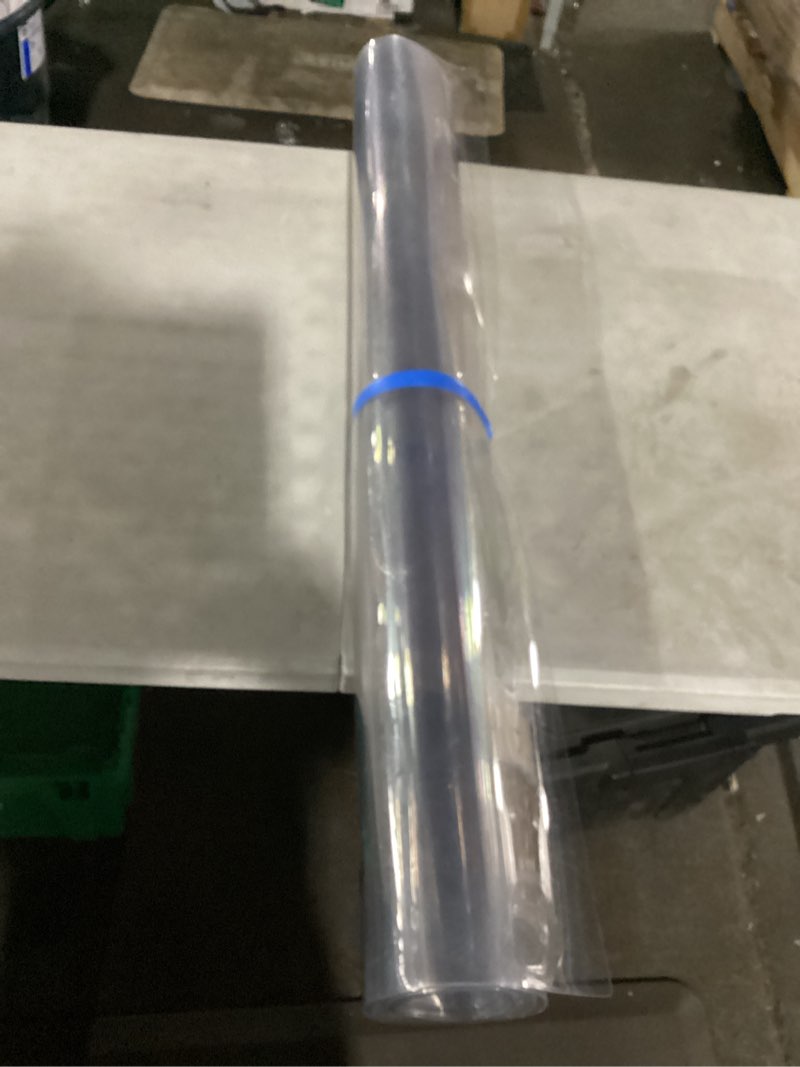 Condition photo showing Good Condition for similar to elaine karen clear plastic table cover protector 100% waterproof table protector crystal clear plastic tablecloth cover for dining table heavy duty vinyl, 54\" x 72\" rectangle 54\" x 72\" (oblong) rectangle