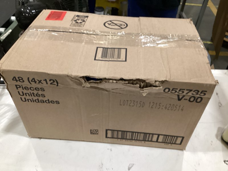 Condition photo showing New/Like New for tena men overnight underwear, extra coverage, l/xl, 48 count