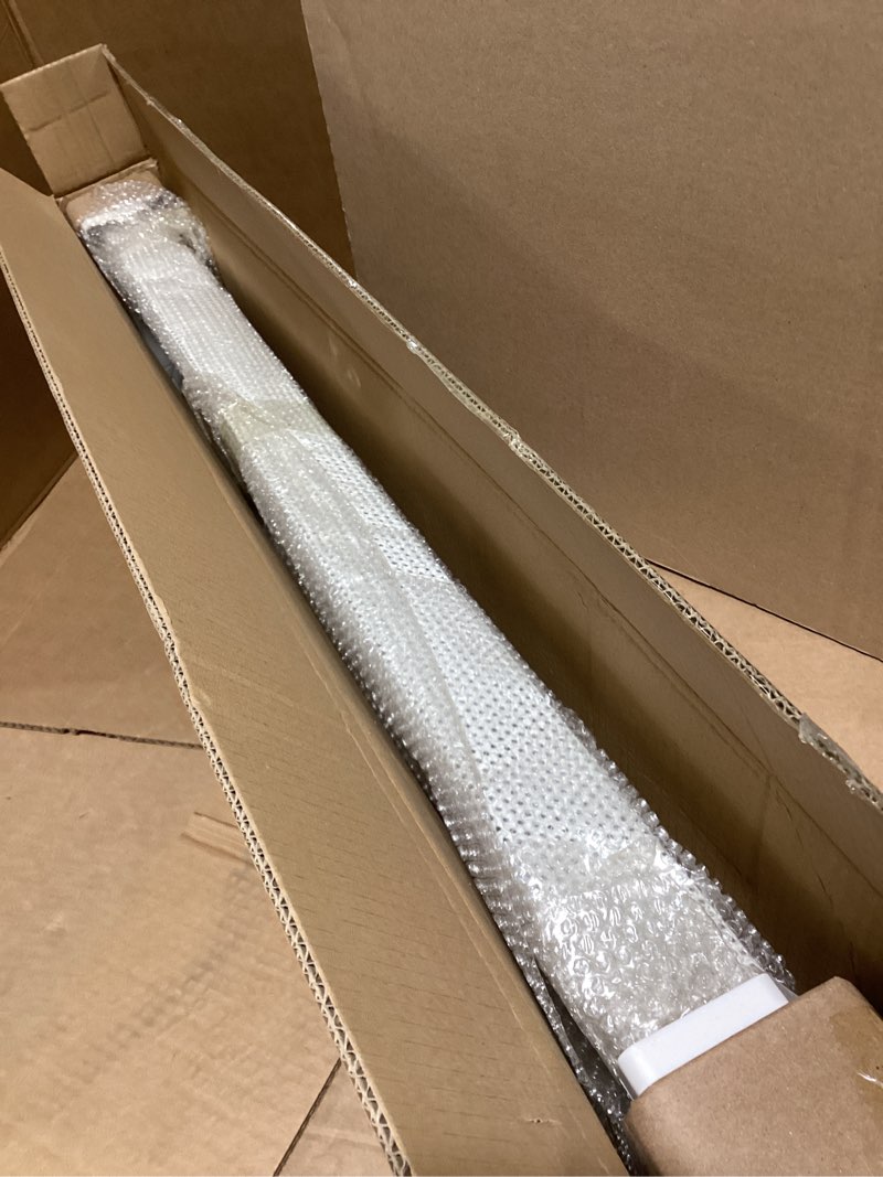 Condition photo showing New/Like New for Upgraded 3 FT Base board Heater Cover with Left and Right Endcaps, Galvanized Steel Easy Slip-On Heater Cover for Replacing Old and Rusty Looking Electric and Hydronic Base board Heat Covers