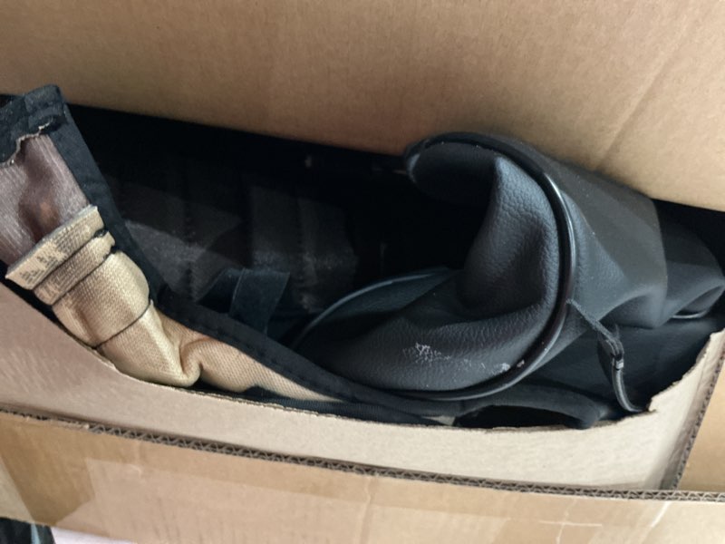 Condition photo showing Good Condition for (used)ekr custom fit civic car seat covers for select honda civic sedan lx (not for coupe) 2016 2017 2018 2019 2020 2021 (rear row solid folding backrest) - leatherette (black) black 2016-21 sedan; rear seat w/solid folding backrest