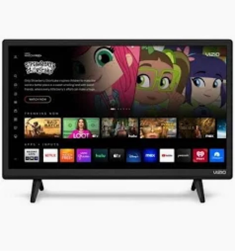 vizio 24-inch d-series fhd led smart tv w/bluetooth headphone capable, amd freesync & alexa compatib