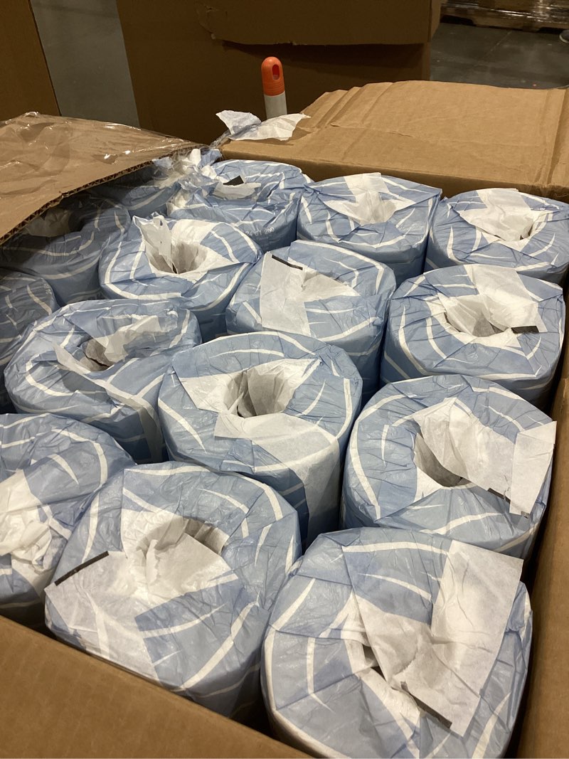 Condition photo showing Good Condition for tork advanced toilet paper roll, white, compatible with t24 dispensers, 2-ply, soft tissue, 80 rolls x 500 sheets (2461200) toilet paper - refill