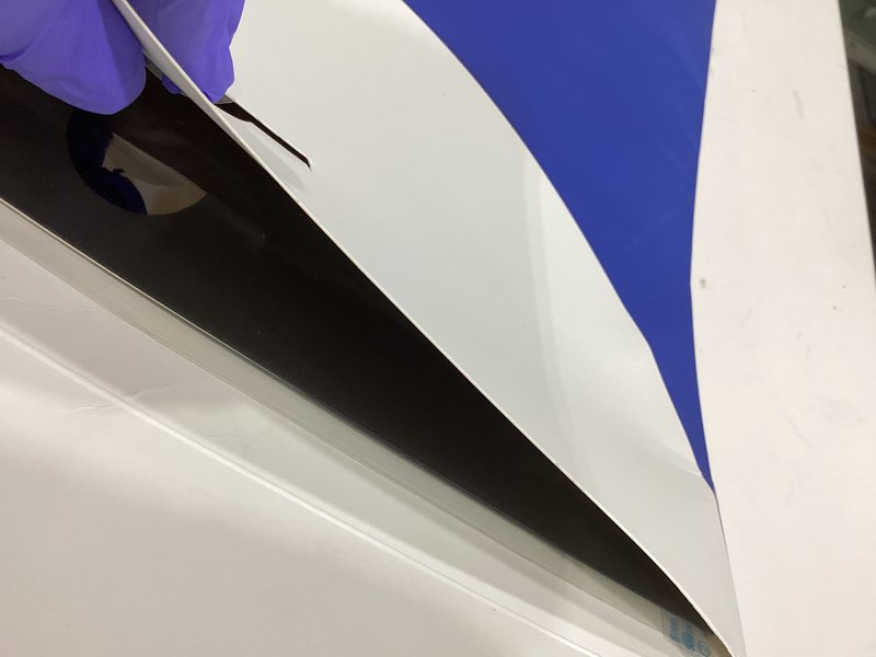 Condition photo showing New/Like New for [2-Pack] 24 Inch Privacy Screen for Computer Monitor 16:9 Aspect Ratio, Eye Protection Anti Blue Light Glare Shield, 24inch Removable Black Blackout Anti Spy Desktop Security Private Filter 24''(16:9)