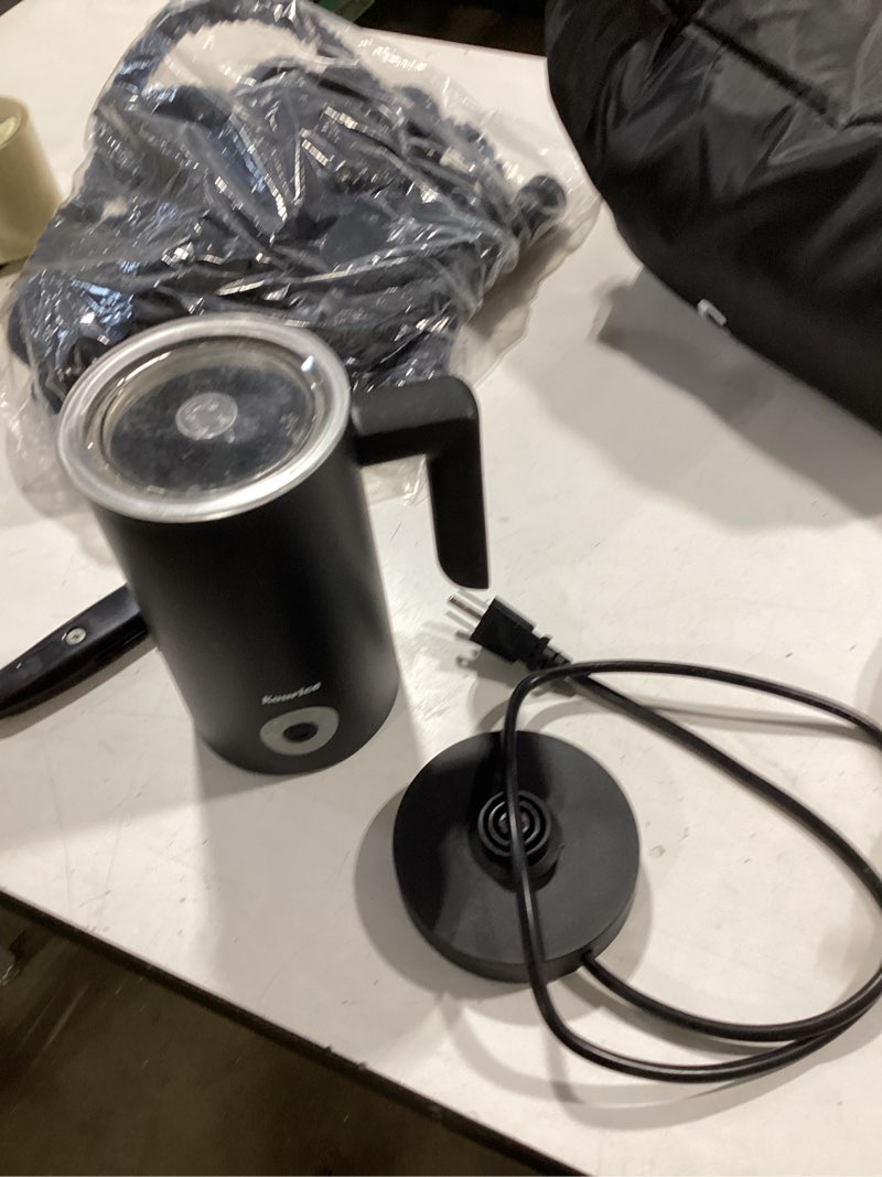 Condition photo showing Good Condition for 4-in-1 electric milk frother & steamer – automatic frother machine, barista-style hot & cold foam for lattes, cappuccinos, iced coffee, quiet, one-touch, easy to clean
