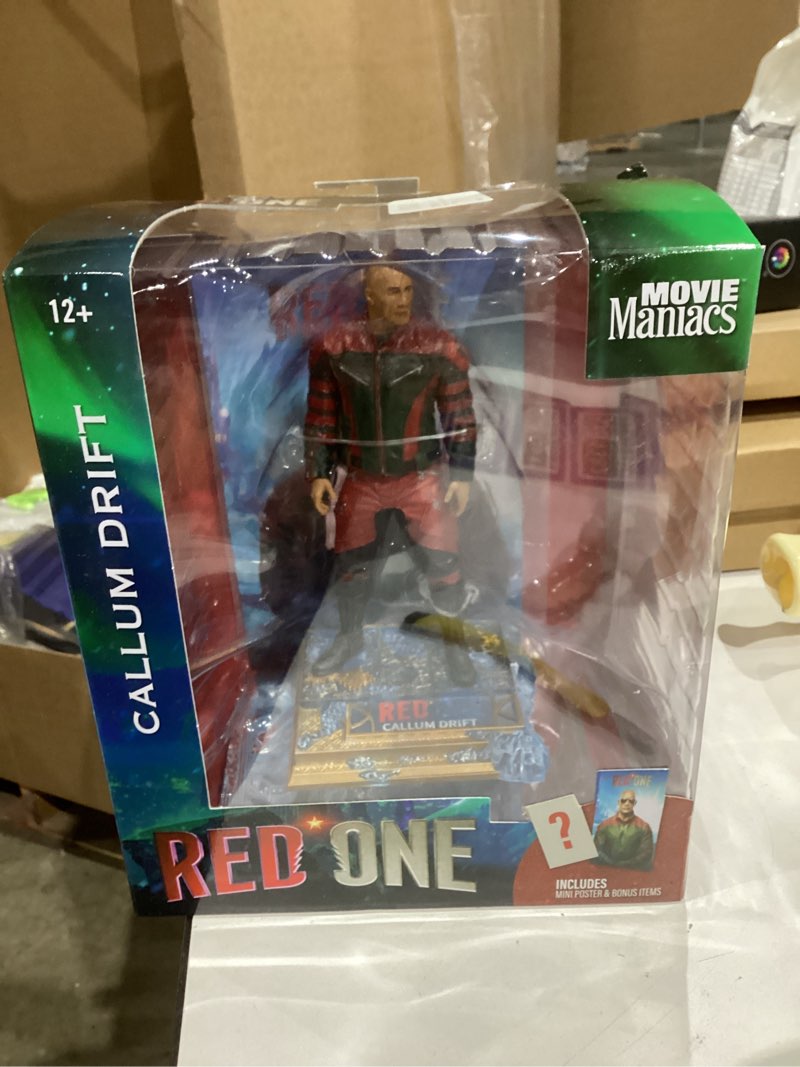 Condition photo showing New/Like New for McFarlane Toys - Red One Callum Drift 6in Posed Figure