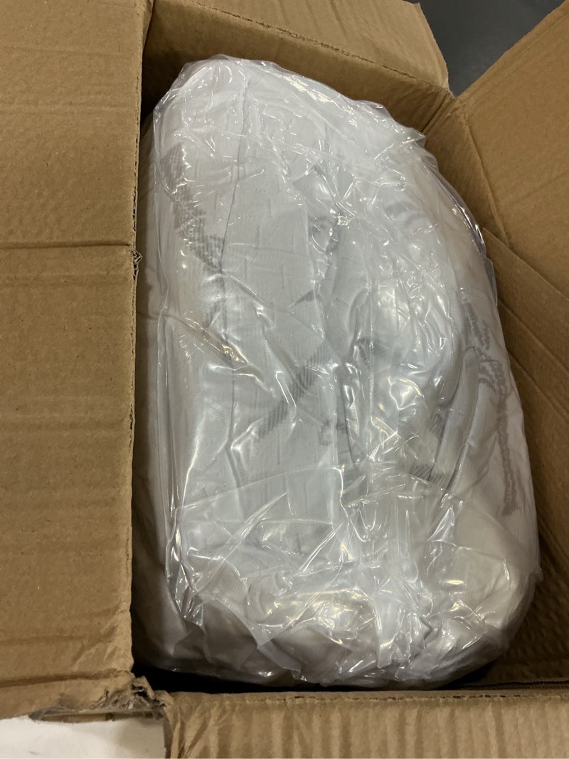 Condition photo showing New/Like New for primesoft 100% waterproof king size mattress topper, thick pillow top mattress pad?up to 21 inch deep pocket,soft breathable mattress pad for back pain, protector cover(white)