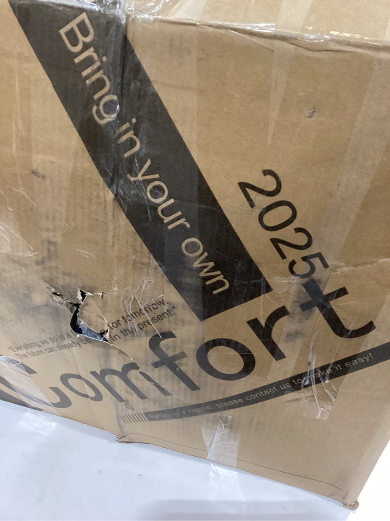 Condition photo showing Good Condition for Mimoglad Ergonomic Office Chair - BIFMA Certified, Flip-up Armrests & 135° Recline, Adjustable Lumbar Support - Space-Saving Task Chair for Business/Team Office & Home (Black, 350lbs) Black-black Frame Modern