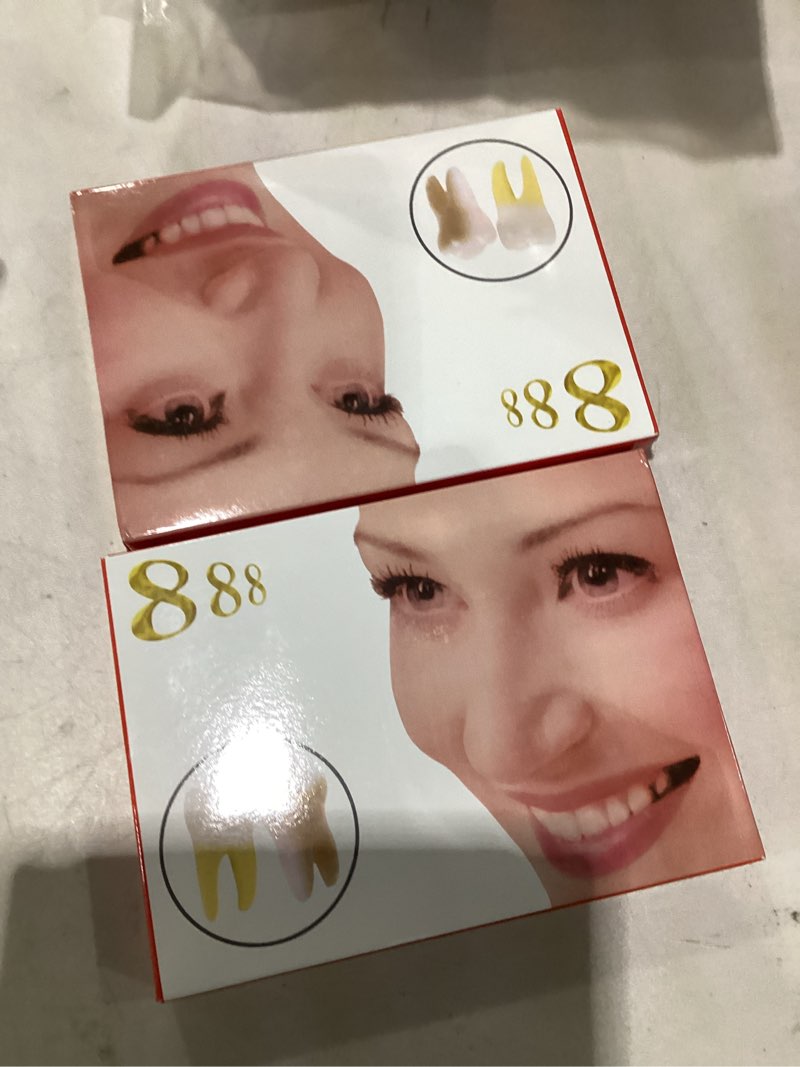 Condition photo showing New/Like New for Nuanchu 560 Pcs False Teeth Acrylic Resin, 20 Set A2 Shade Denture Teeth Replacement Kit Solid Synth