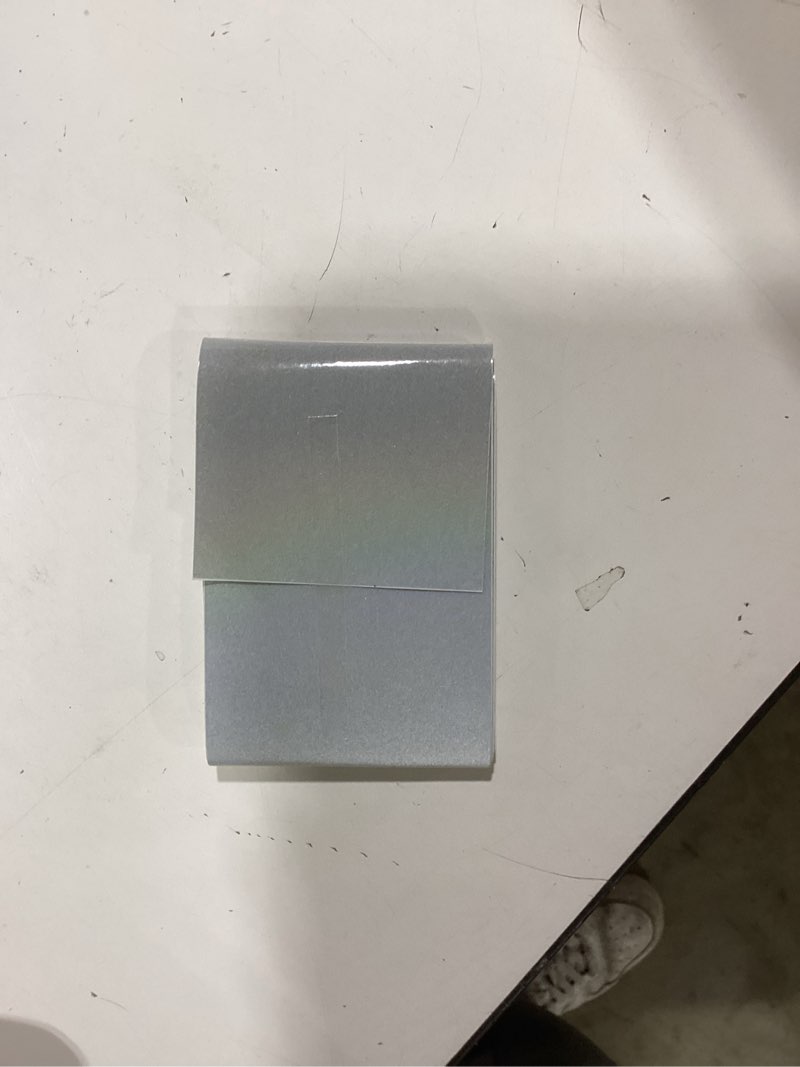 Condition photo showing Good Condition for 2 in. x 24 in. silver reflective tape