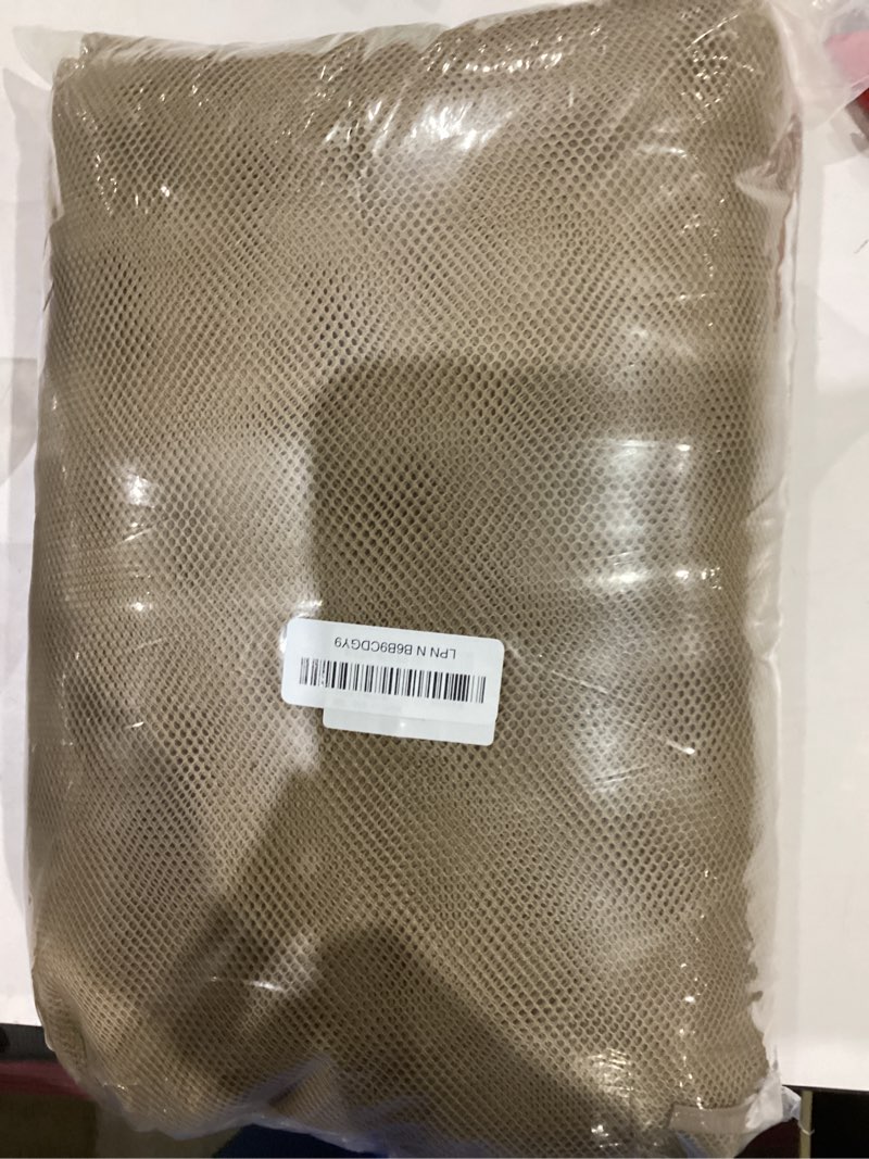 Condition photo showing Good Condition for Tradesparker 8x8 Gazebo Replacement Mesh Walls,4-Sided Mosquito Screen Netting with 42Curtain Rings & 42Rail Hooks?Khaki (Universal Fit for Gazebo & Pergola) Meshwall-8x8 Khaki