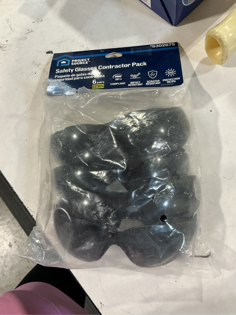 Condition photo showing Good Condition for project source (6 pack) tinted anti-scratch plastic safety glasses